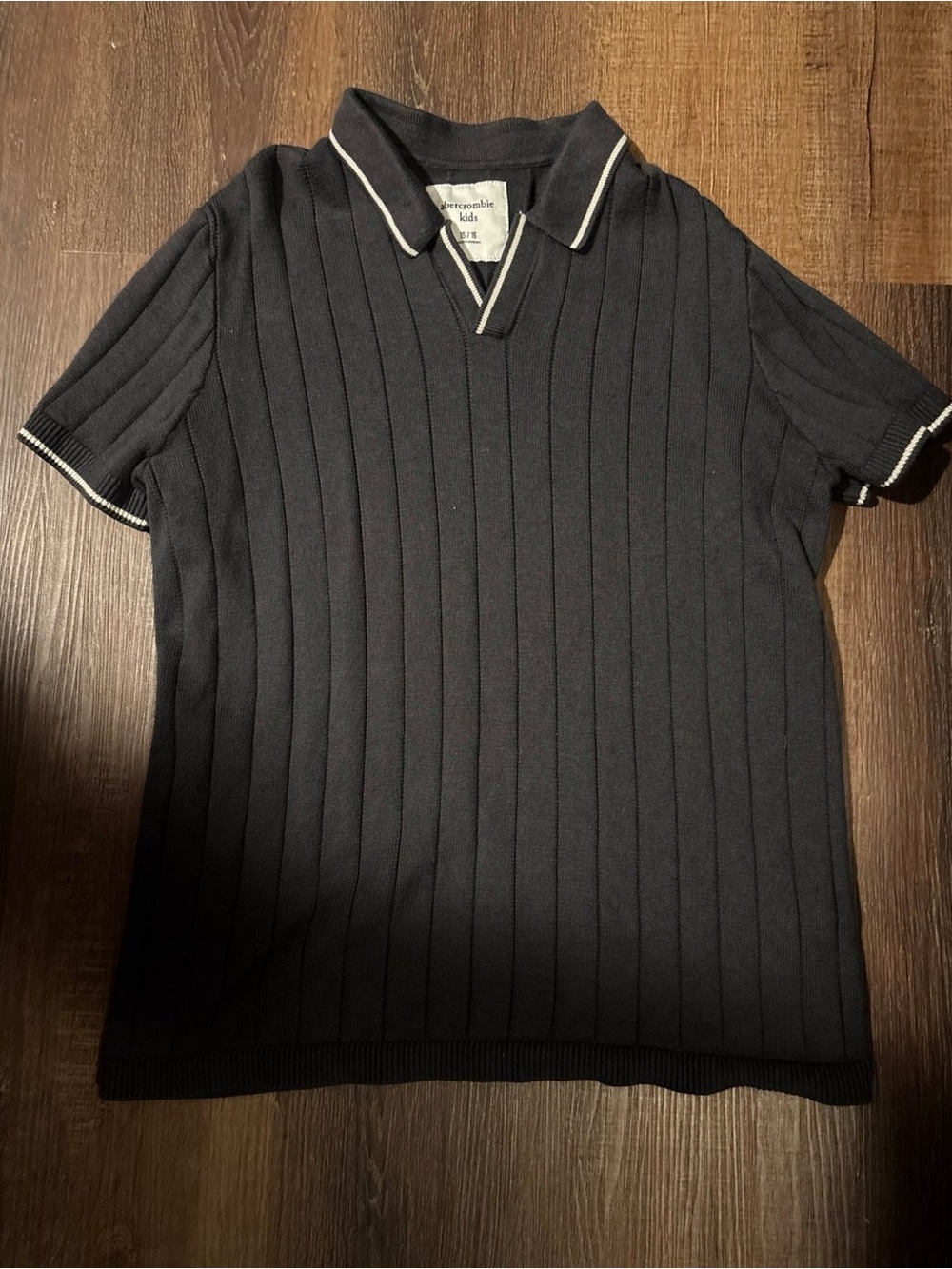 Abercrombie Kids Polo Shirt Slate Gray 15/16